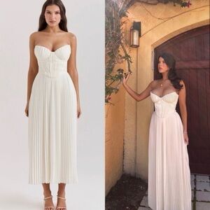 NEW Amorata House of CB ivory dress S small